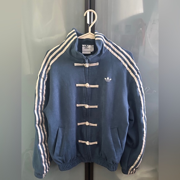 adidas Jackets & Blazers - XS Adidas Blue Tang Jacket